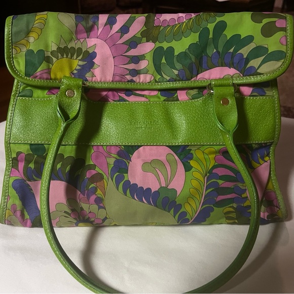 kate spade Handbags - Vintage Elegant Kate Spade New York Floral Print Tote Shoulder Bag
